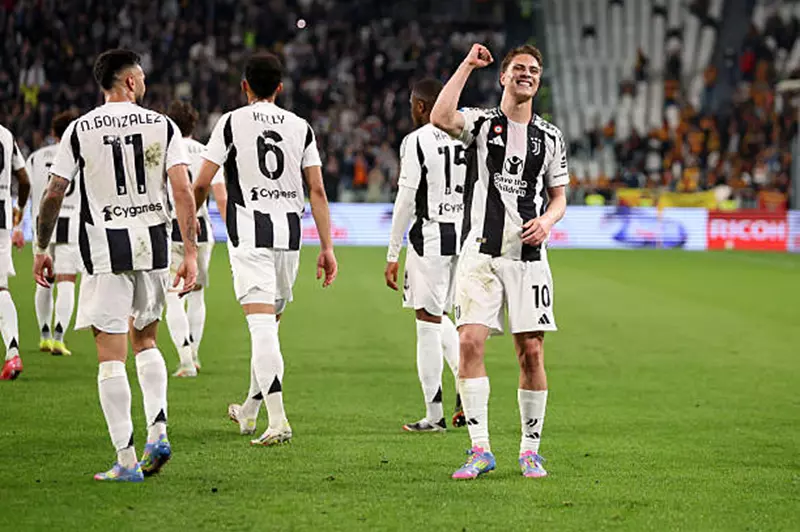 يوفنتوس يحجز مقعد إيطاليا الأخير في دوري أبطال أوروبا في مواجهة أحلام روما